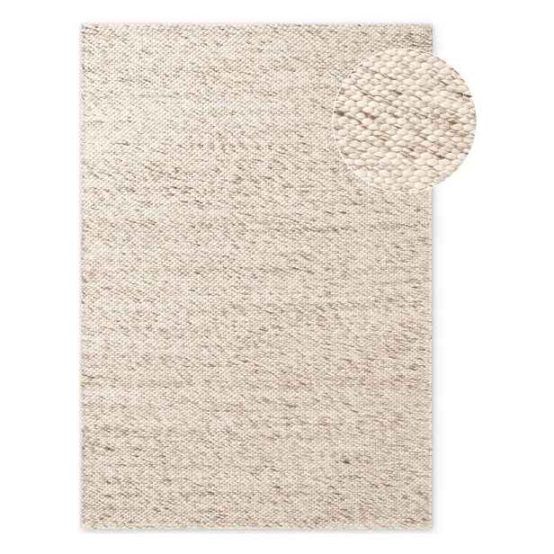 Béžový/v přírodní barvě ručně tkaný vlněný koberec 200x290 cm Lyon Beans – Elle Decoration