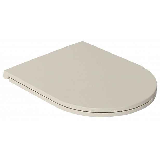Sapho Isvea Infinity - WC sedátko Slim, Soft Close, Easy Take, ivory 40KF0532I