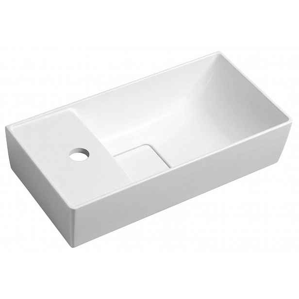 Sapho Small - Umývátko Maxx 47x24 cm, levé, bílá MX475