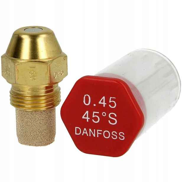 Tryska Danfoss pro olejové hořáky 0,45 USgal/h 45°S 1,66 kg/h