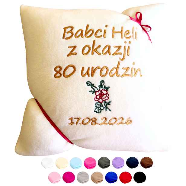 Dárek K 80. Narozeninám Babičky A Ženy, Které Máme Tetu, Tyto Elegantní Polštář