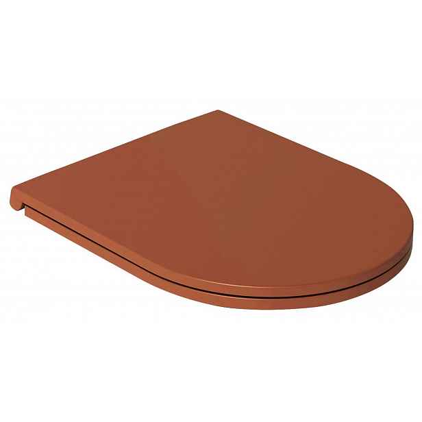 Sapho Isvea Infinity - WC sedátko Slim, Soft Close, Easy Take, terracotta 40KF0548I