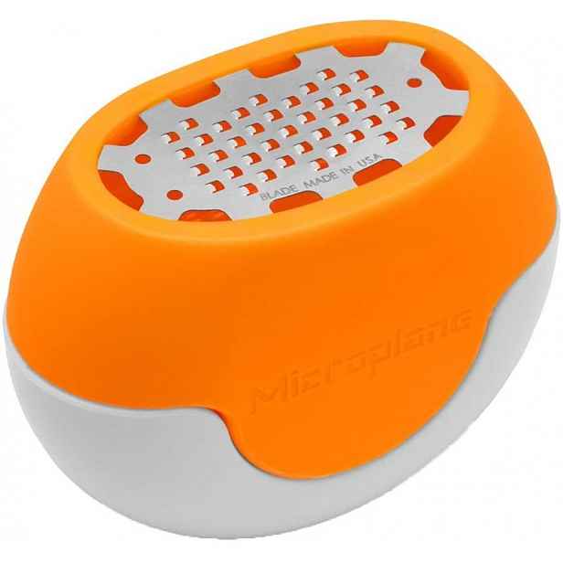Microplane Flexi Zester struhadlo na citrusovou kůru, oranžové