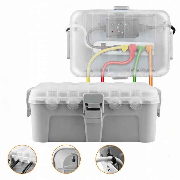 Venkovní Elektrická Skříňka IP54, Elektroinstalační Krabice Odolná Vůči Podmínkám, Odolná