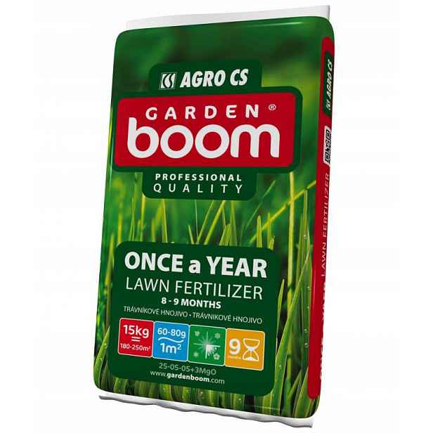 Garden Boom Once a Year 25-05-08+3MgO 15kg