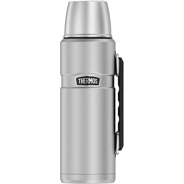 Thermos Stainless King 1,2 L Nerezová Ocel Vzduchotěsná Termoska Stříbrná