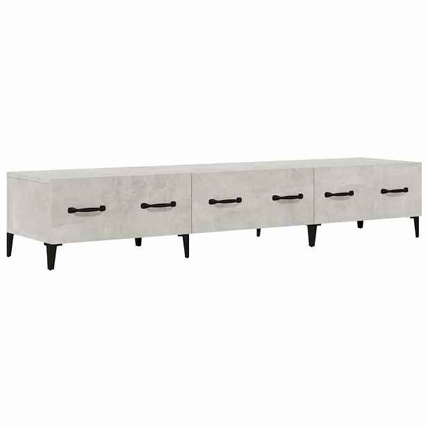vidaXL TV skříňka betonově šedá 150 x 34,5 x 30 cm kompozitní dřevo