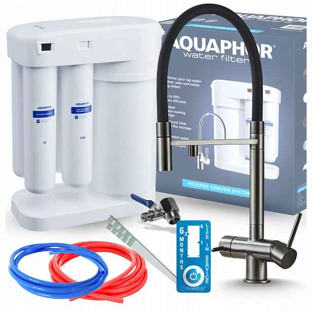 Filtr Na Vodu Pod Dřez Aquaphor Morion 101S Ro Třícestný Kohoutek Do Kuchyně