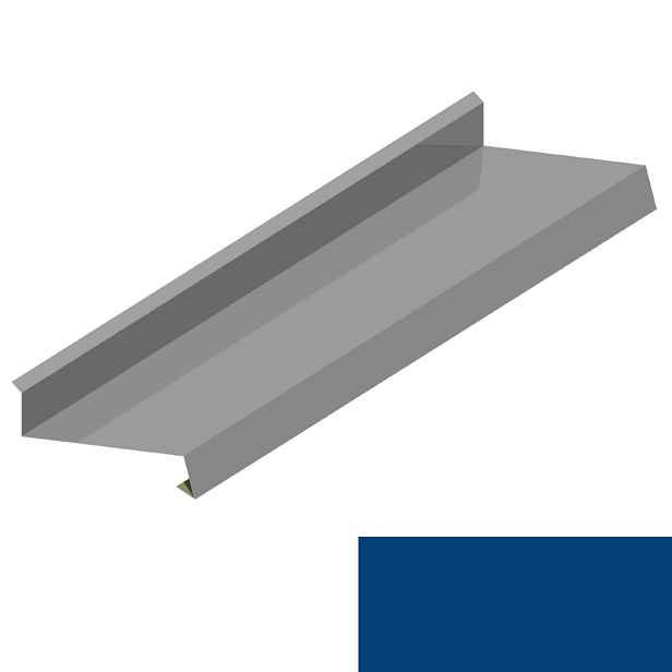 Oplechování římsy RS200S SP 25 RAL 5010 modrá