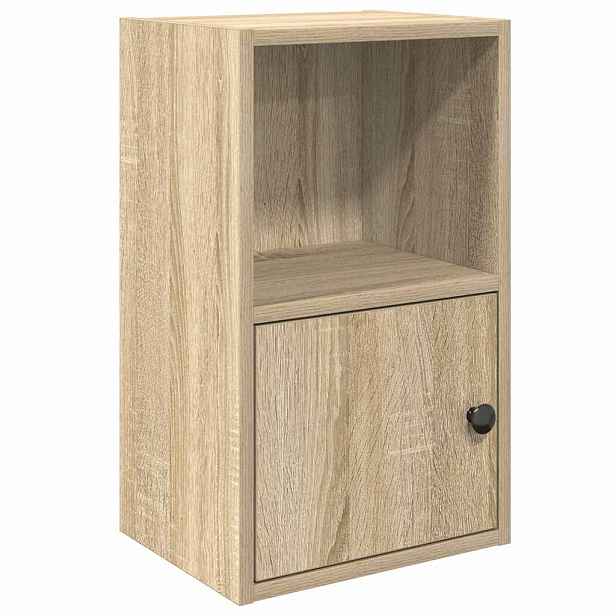 vidaXL Knihovna dub sonoma 31x24x52 cm kompozitní dřevo