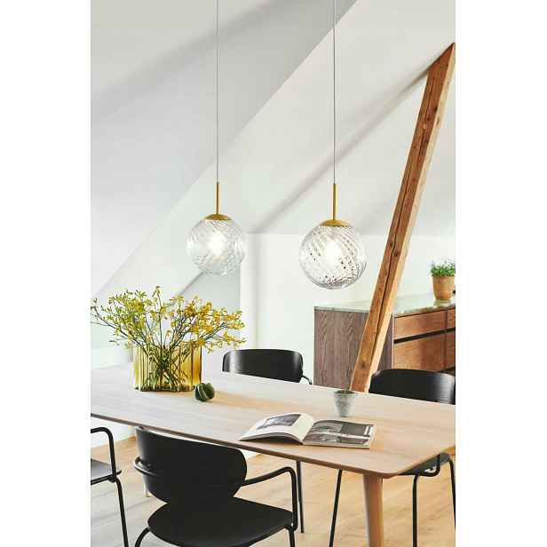 Závěsná lampa Chisell 25 1xE27 40W max Metal sklo Nordlux