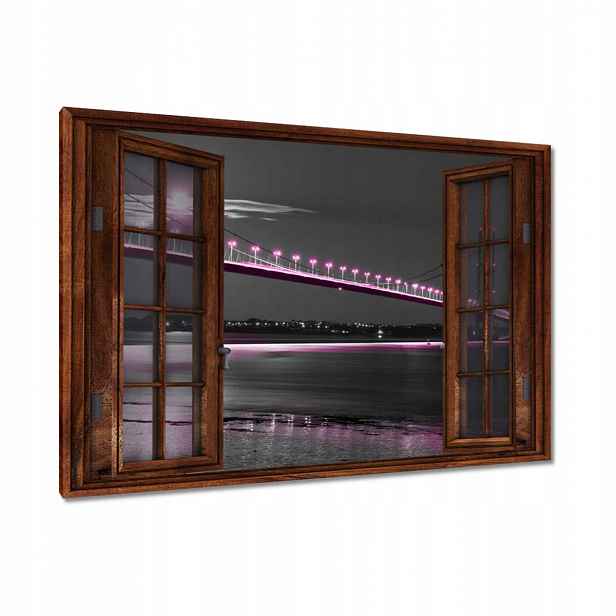 Obrazy 90x60 Fialové osvětlení