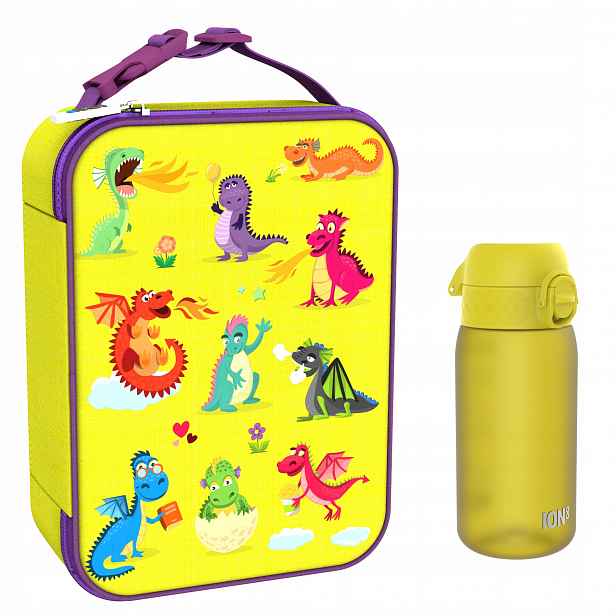 Lahev Na Pití 0,35 L Termotaška Na Lunch Bag Snídaňová Taška ION8