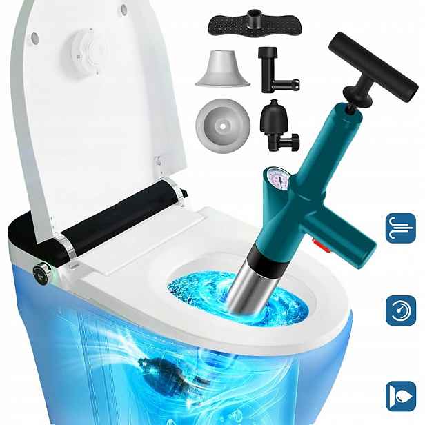 Tlakový Nástroj Trubek Pro Čištění Kanalizace, Wc Pumpa S Vysokým Tlakem