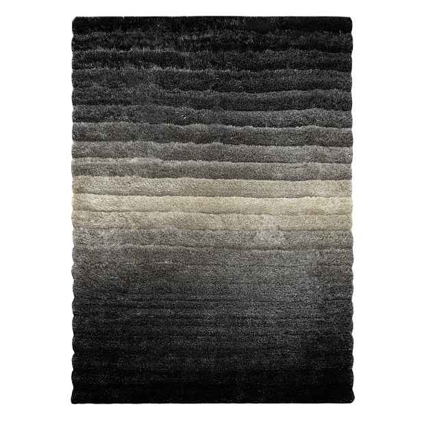Kusový koberec Flim 007-B6 Stripes grey, 80x150, šedá, ložnice, Dywany Łuszczów