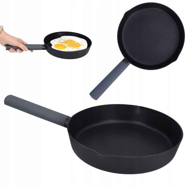 Plynová indukční pánev na smažení s nepřilnavou vrstvou 24 cm