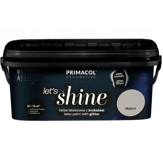 Primacol Let's Shine 2L Matera Barva Dekorativní Se Třpytkami