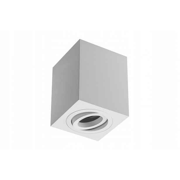 Stropní svítidlo Sensa, max 50 W, IP20, alum, 90x90x115, čtvercové, bílé