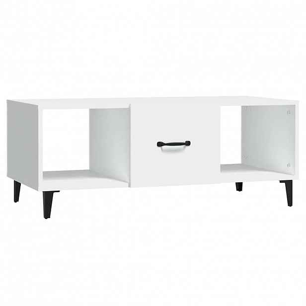 vidaXL Konferenční stolek bílý 102 x 50 x 40 cm kompozitní dřevo