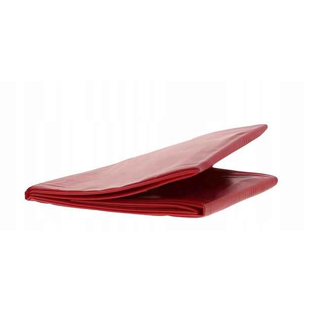 Vinyl Bed Sheet Red 158x227CM