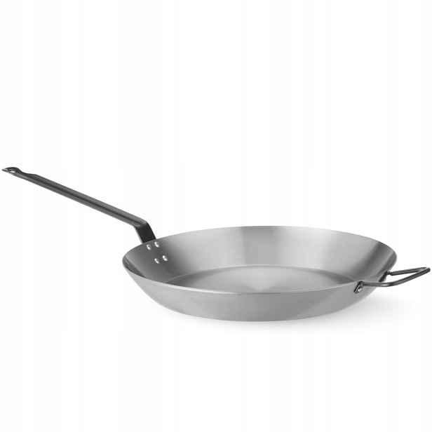 Pánev z uhlíkové oceli Lyonnaise se 2 úchyty, průměr 360 mm