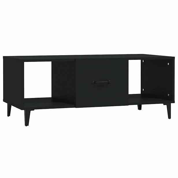 vidaXL Konferenční stolek černý 102 x 50 x 40 cm kompozitní dřevo