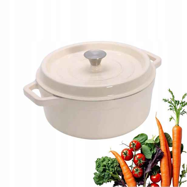 Hrnec 20 cm 2,3 l krémový Nois