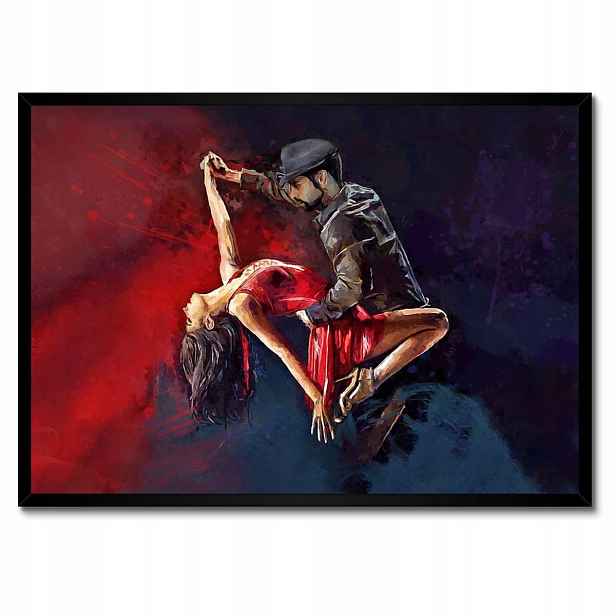 Plakáty v rámu 70x50 Tango Vášnivé tance Sex