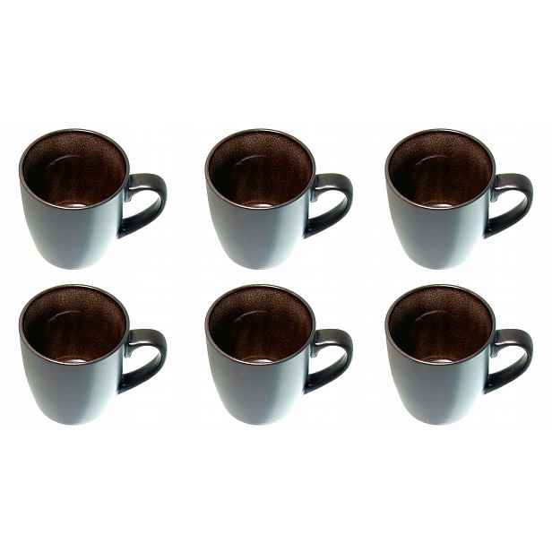 Keramické Hrníčky, Hrnek 6 Ks, Hrnek Na Čokoládovou Kávu, 300 ML