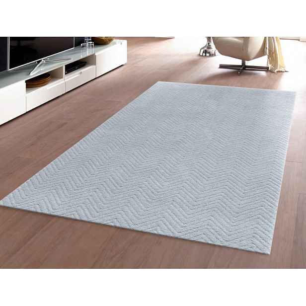 Koberec Relax 60x100 cm, stříbrný