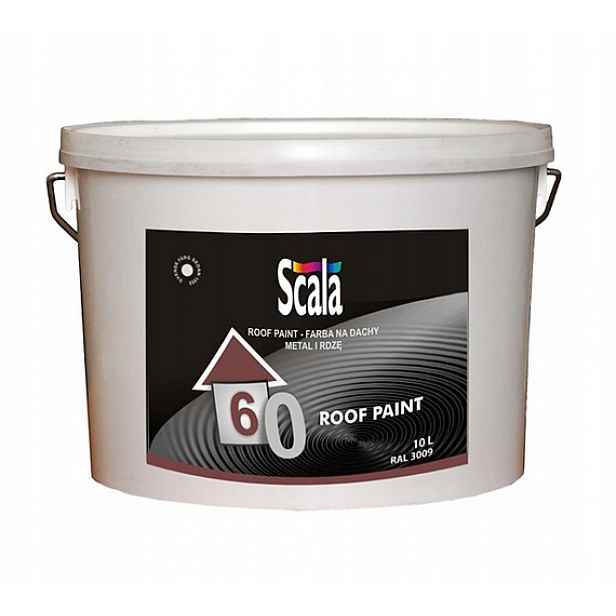 Scala Roof Paint Báze A Barva Bílá Pro Barvení 9 L
