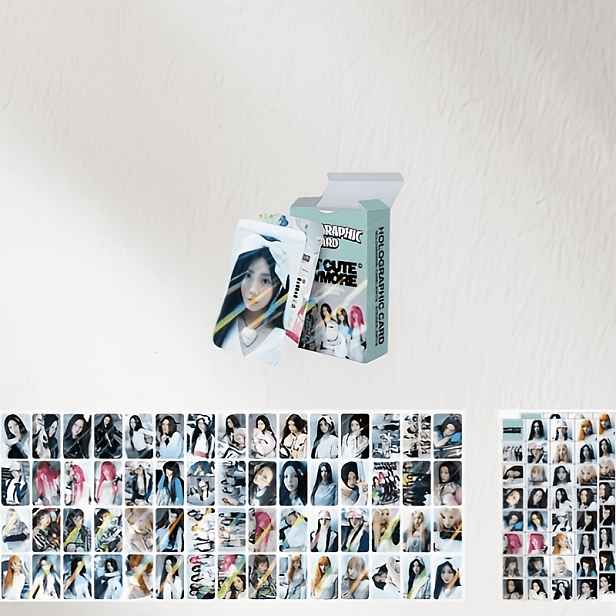 TEMU Kreativní kombinace scrapbooku a foto stěny | Nová knihovna materiálů pro - 124 ks samolepek a foto karet pro jednotlivé (64 ks samolepek, 60 ks