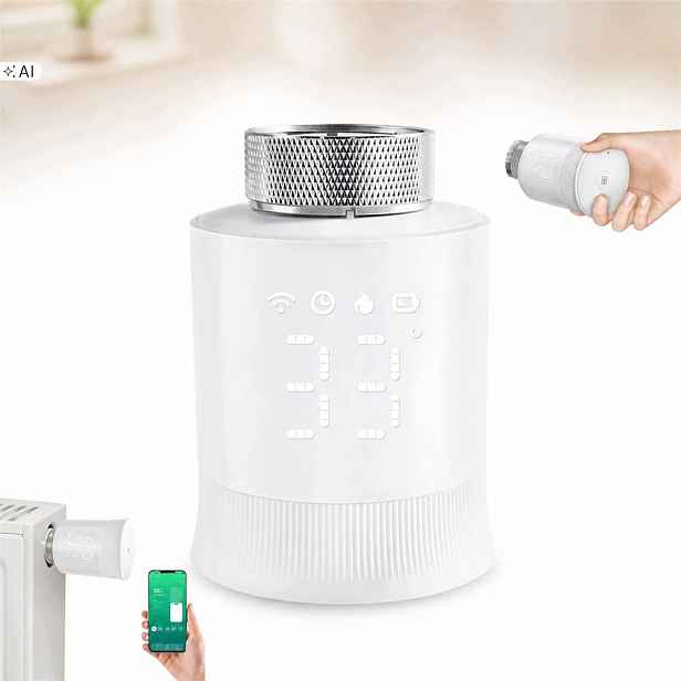 Trvzb Inteligentní Termostatická Kartuše ZigBee LCD ovladač