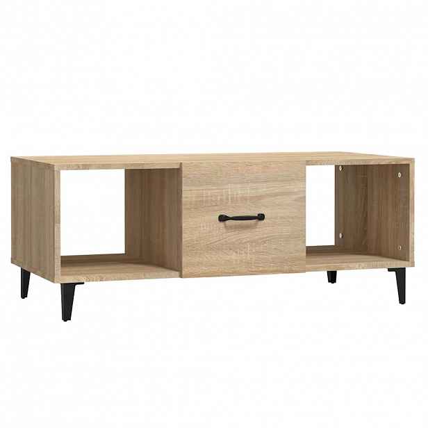 vidaXL Konferenční stolek dub sonoma 102 x 50 x 40 cm kompozitní dřevo