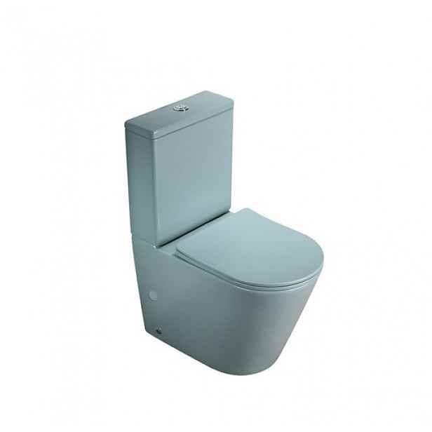 Wc kombi komplet kombinovaný SAT Infinitio zelená mat vario odpad SATINF031VPSNLGEM