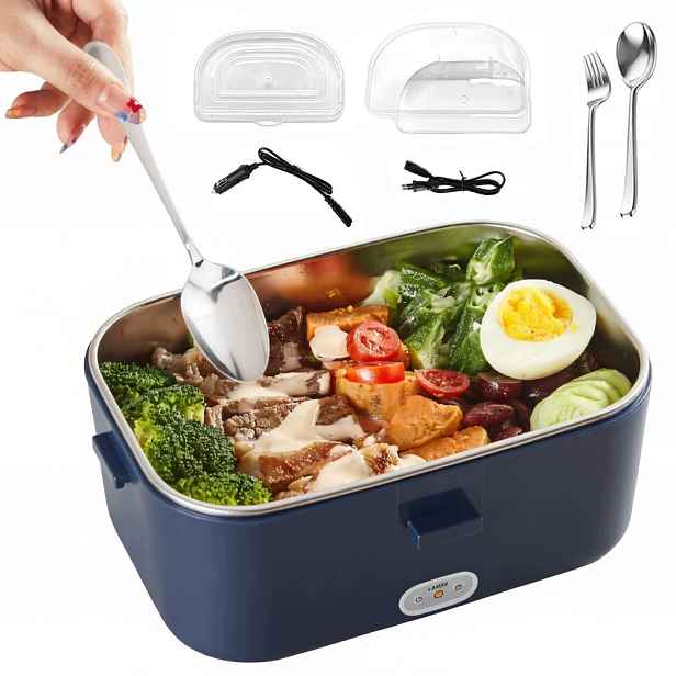 Elektrický Vyhřívaný Obědový Box, Přenosná Nádoba Na Jídlo, Oběd, 1.8 L