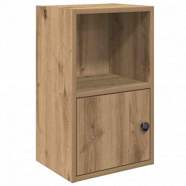 vidaXL Knihovna dub artisan 31x24x52 cm kompozitní dřevo