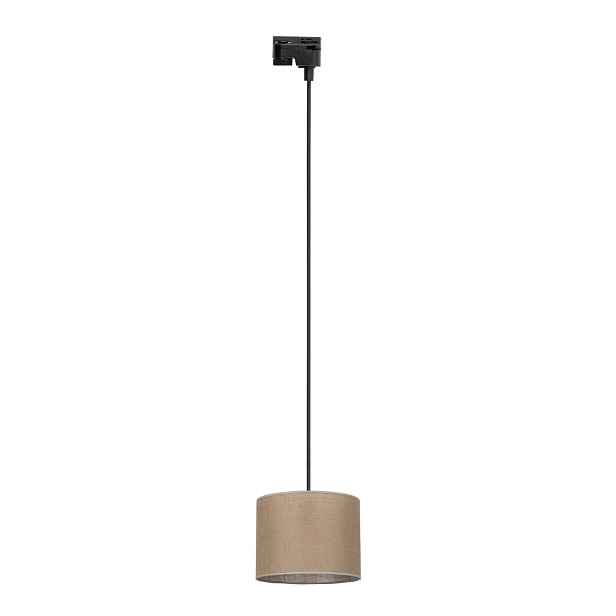 Černá kolejnicová lampa Tracer 1xE27 10W Nastavitelná 160 cm nad stůl Tk Lighting