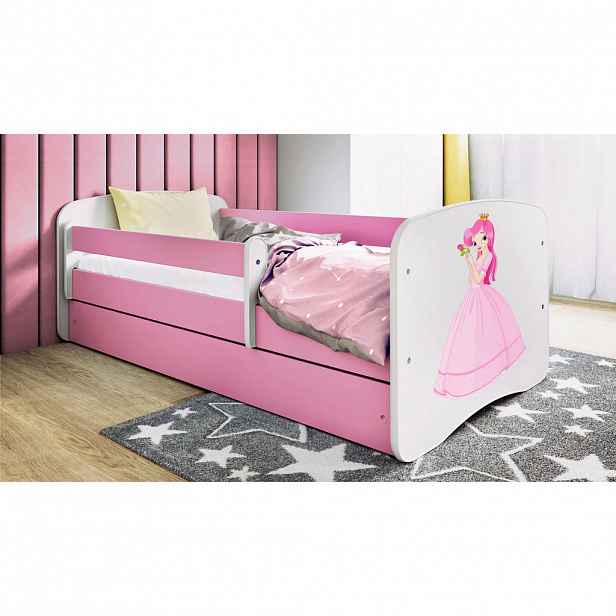 MID.YOU POSTEL PRO DĚTI A MLÁDEŽ 80/160 cm, bílá, pink
