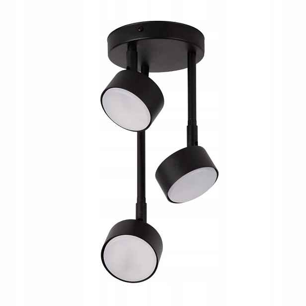Černá nástěnná lampa GX53 Pohyblivý zdroj designu Nemo Sigma Lighting 35 cm