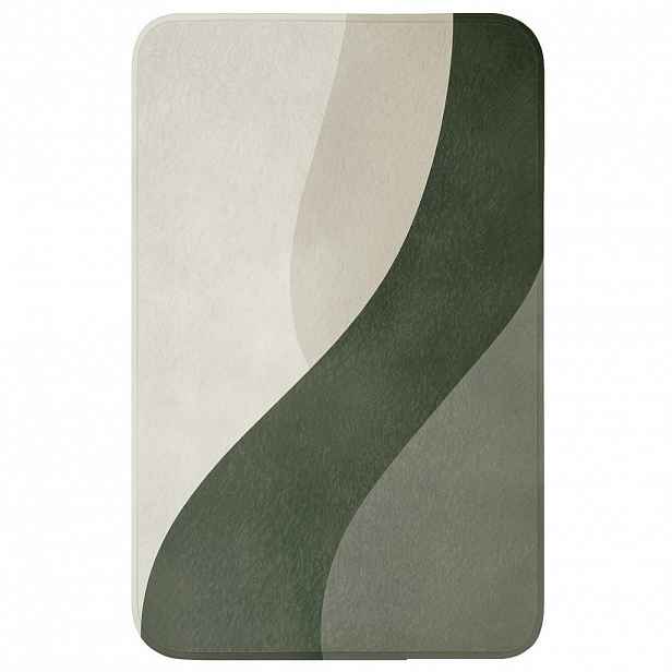 OnlyWow WC PŘEDLOŽKA Japonsko - Zelená - Abstraktní - Moderní 50x80 cm