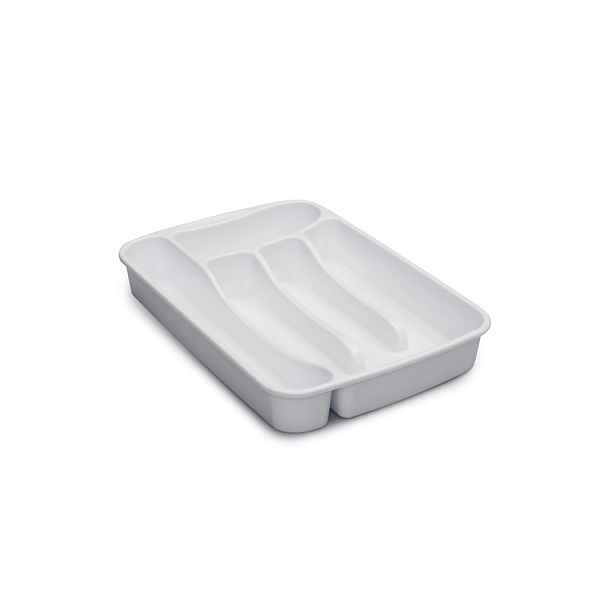 STEFANPLAST Příborník, 5 přihrádek, bílý