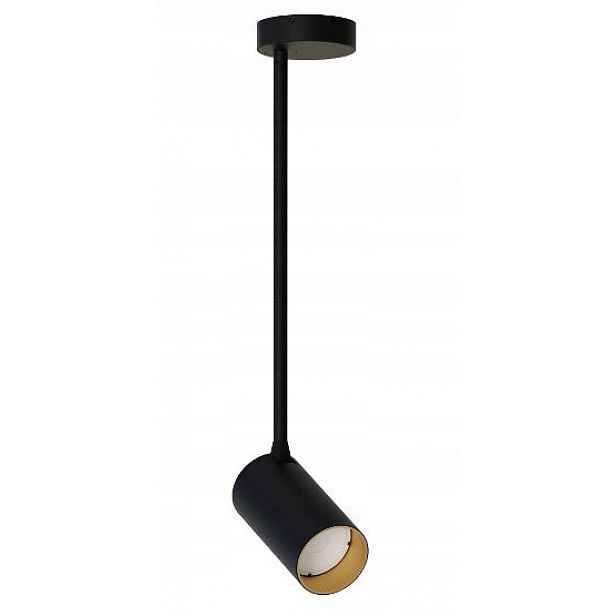 stropní svítidlo Led, reflektor, černá zlatá, do obývacího pokoje, ložnice Mono Long M