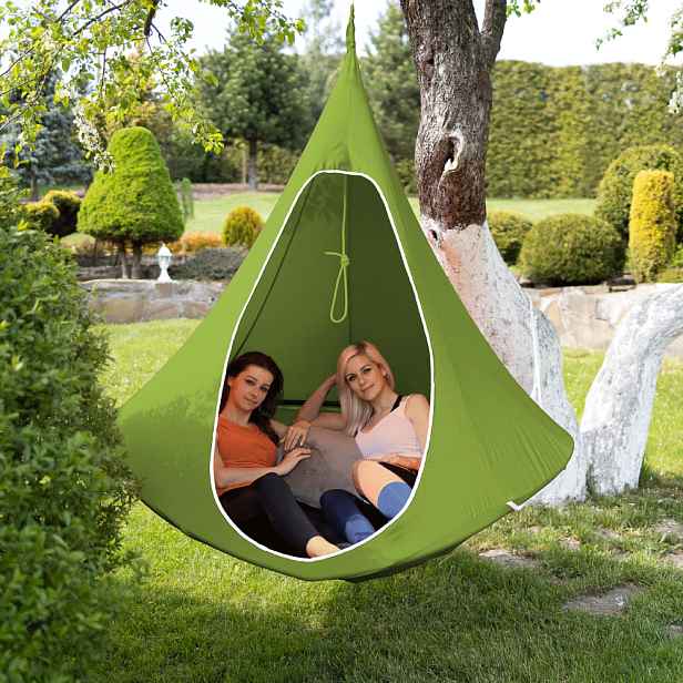 Závěsné křeslo KLORIN NEW KLASIK CACOON HAMMOCK Tempo Kondela