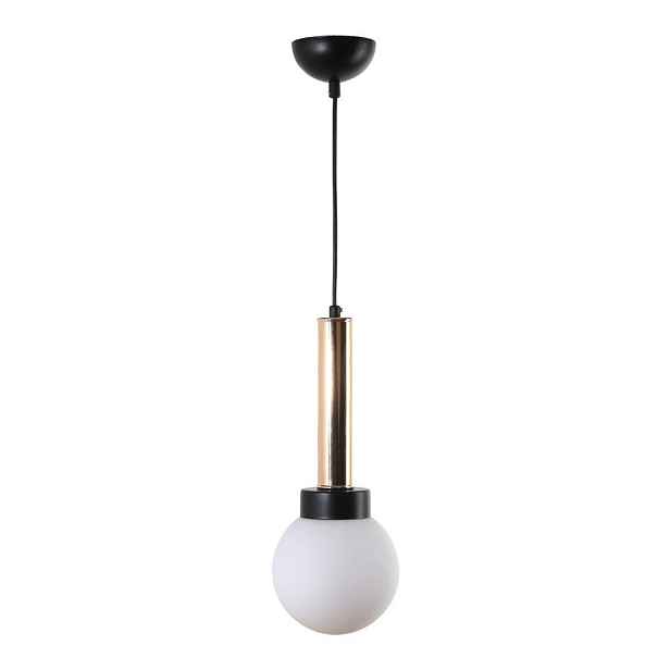 Závěsné svítidlo se skleněným stínidlem ø 15 cm Cota – Squid Lighting