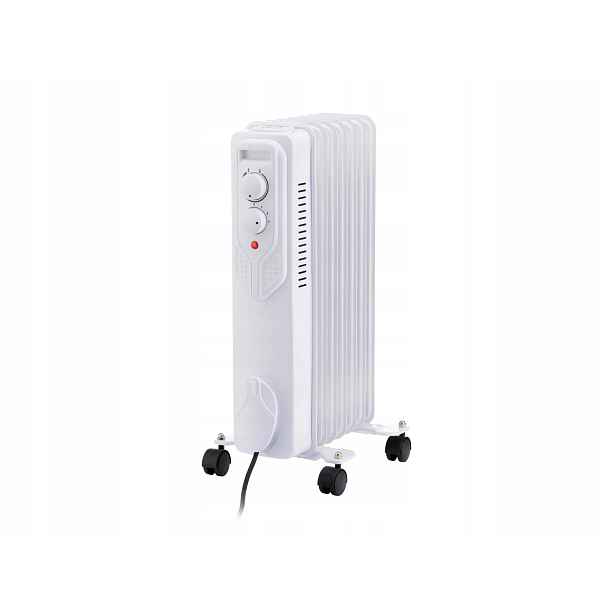 Olejový radiátor SilverCrest Sor 1500 G4 7 žeber, 1500 W, bílý