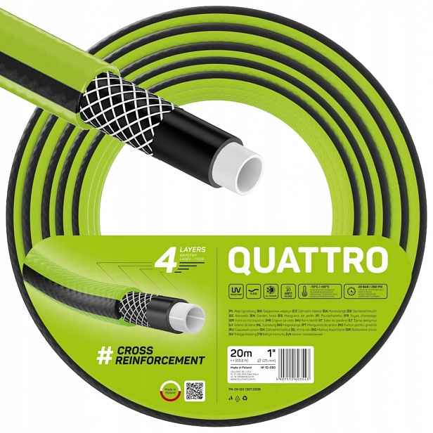 Hadice Cellfast Quattro 20 M 1" 4 W