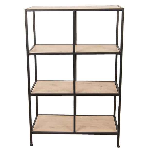 Kovová stojací police Oblong - 60*25*90 cm Clayre & Eef