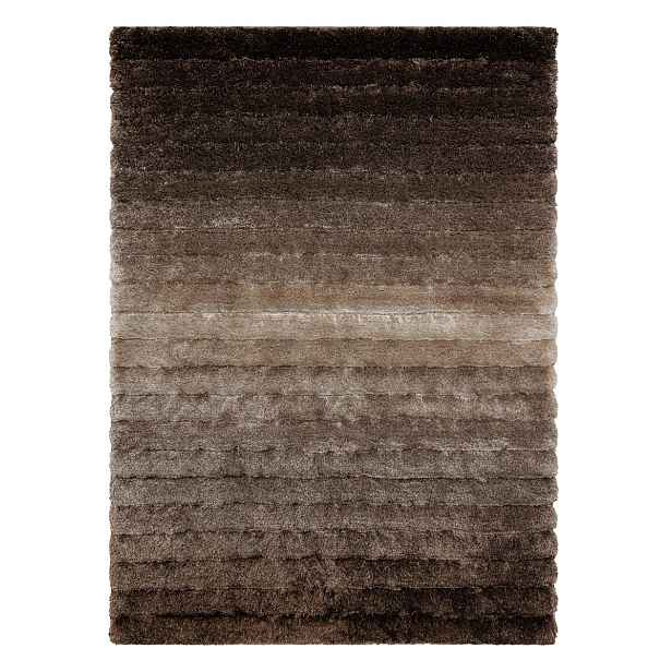 Kusový koberec Flim 007-B3 Stripes brown, 120x160, hnědá, ložnice, Dywany Łuszczów