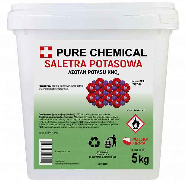 Saletra Draselná Dusičnan Draselný Bez Přísad 5 kg